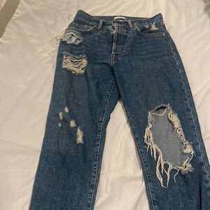 forever 21 ripped jeans